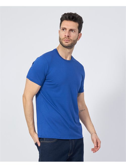 T-shirt ras du cou pour homme AX en coton Pima ARMANI EXCHANGE | 8NZT74-ZJA5ZUB088